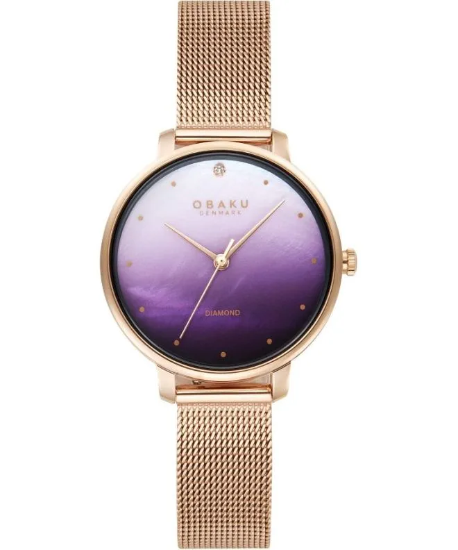 Ceas dama Obaku Denmark Diamond V320LXVZMV-DQ
