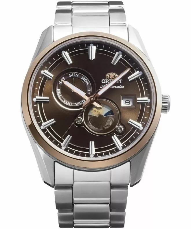 Ceas barbatesc Orient Stretto Sun & Moon Automatic RA-AK0313Y30B