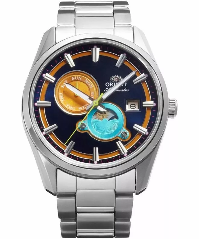 Ceas barbatesc Orient Stretto Sun & Moon Automatic RA-AK0316L30B