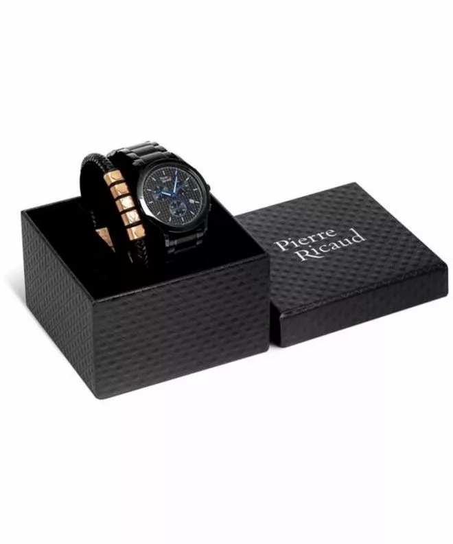 Ceas barbatesc Pierre Ricaud Classic Chronograph SET P91099.B114CH619.9.BL