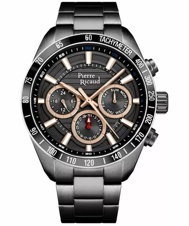 Ceas barbatesc Pierre Ricaud Sapphire P97031.S1R6QF