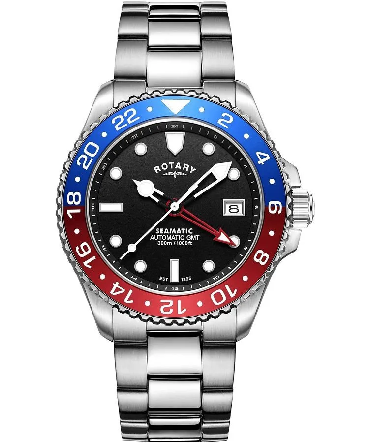 Ceas barbatesc Rotary Seamatic GMT Automatic GB04378/95