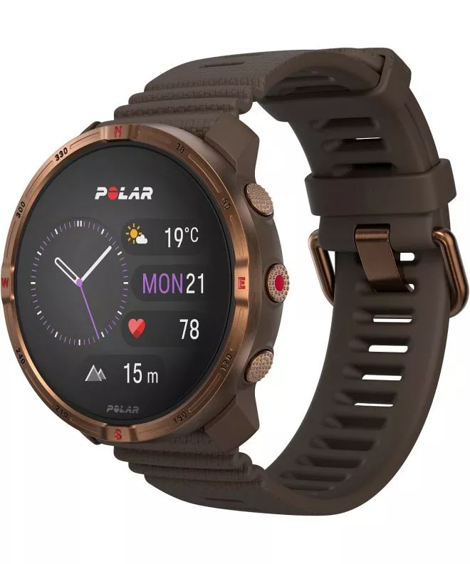Ceas Sport unisex Polar Grit X2 Brown Copper 725882069203