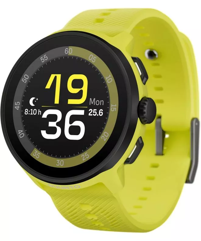 Ceas Sport Suunto Run Lime Silicone Strap SS051274000