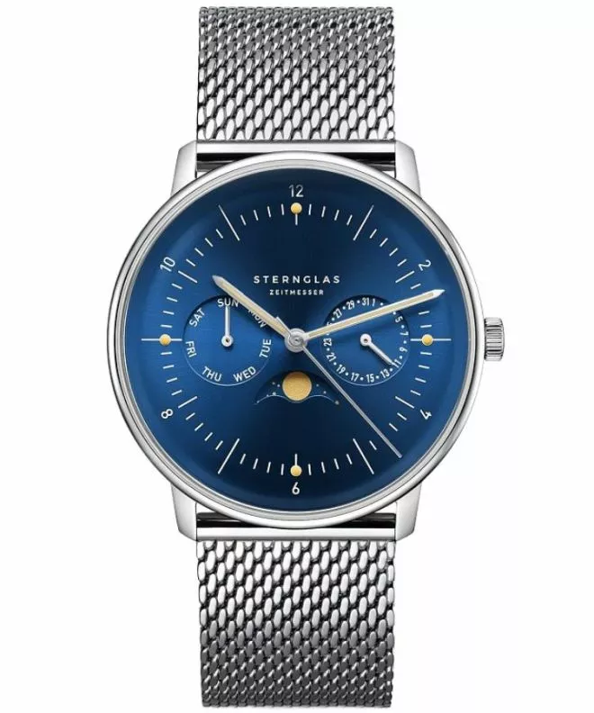 Ceas barbatesc Sternglas Naos Moonphase S01-NM06-MI04