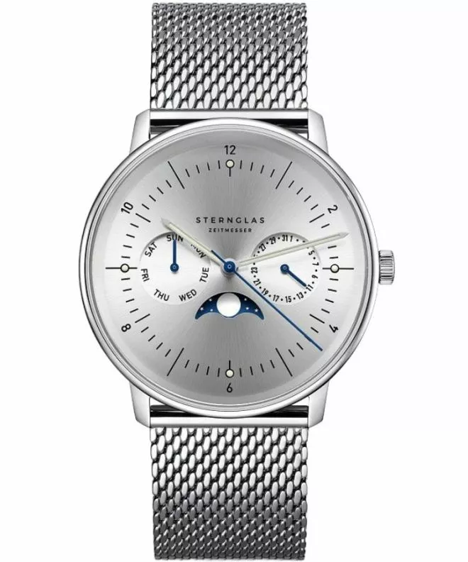 Ceas barbatesc Sternglas Naos Moonphase S01-NM52-MI04