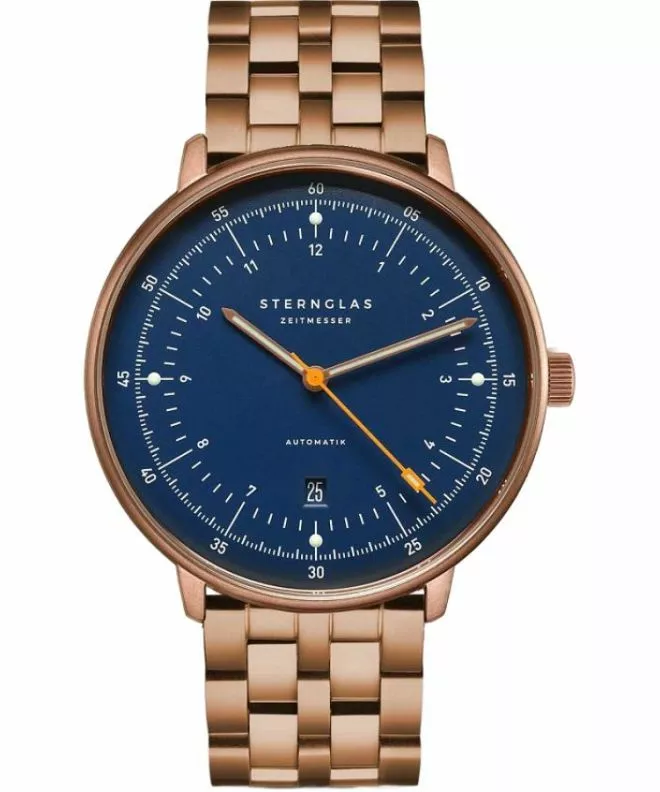 Ceas barbatesc Sternglas Hamburg Speicherstadt Automatic S02-HH46-ME15