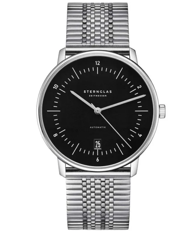Ceas barbatesc Sternglas Naos Piano Black Automatic S02-NA53-ME08