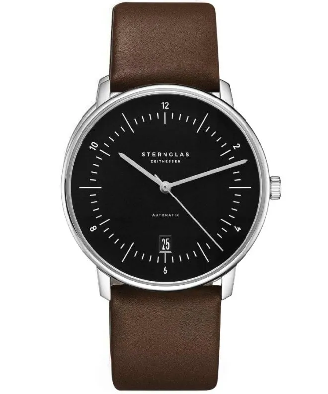Ceas barbatesc Sternglas Naos Piano Black Automatic S02-NA53-PR04