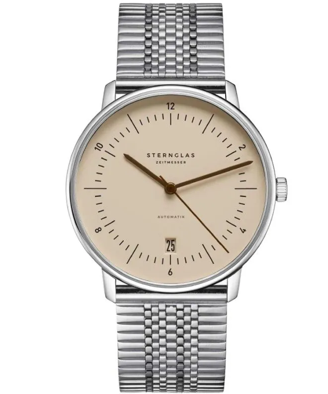 Ceas barbatesc Sternglas Naos Sand Brown Automatic S02-NA54-ME08