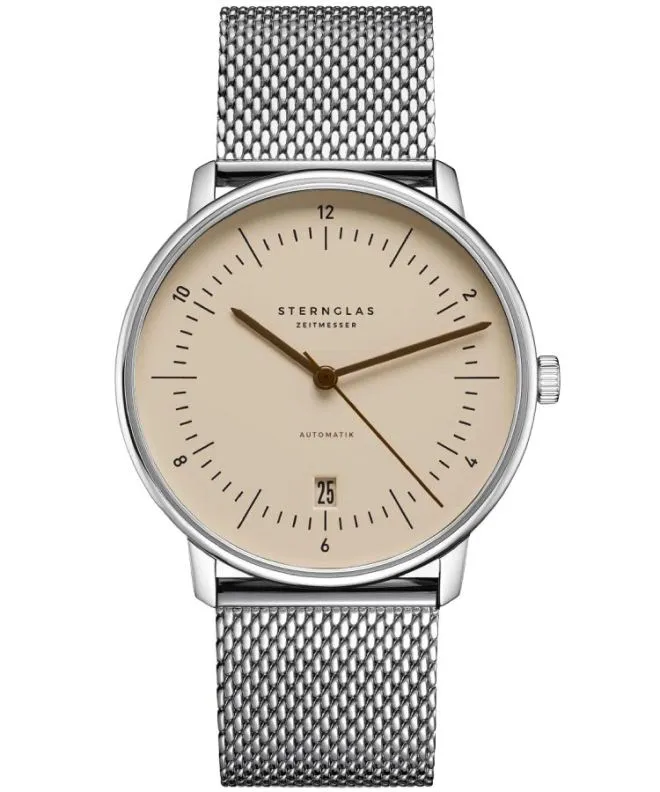Ceas barbatesc Sternglas Naos Sand Brown Automatic S02-NA54-MI04