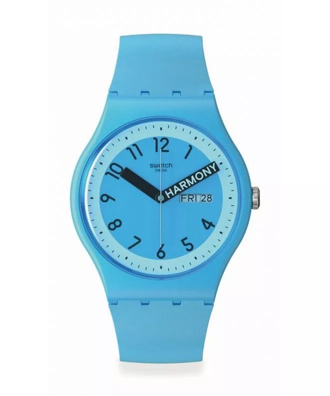 Ceas Unisex Swatch Proudly Blue SO29S702