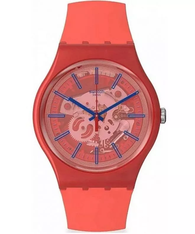 Ceas unisex Swatch SwatchPAY Redder Than Red Pay SO29R107-5300
