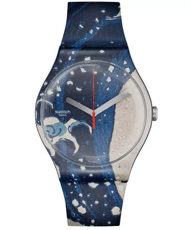 Ceas Unisex Swatch The Great Wave By Hokusai & Astrolabe SUOZ351