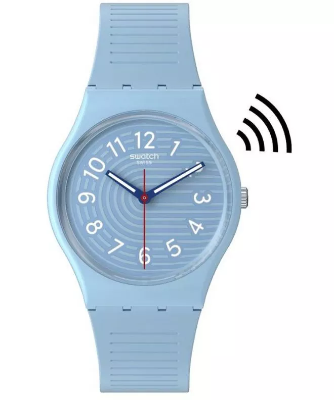 Ceas unisex Swatch Trendy Lines in the Sky Pay! SO28S104-5300