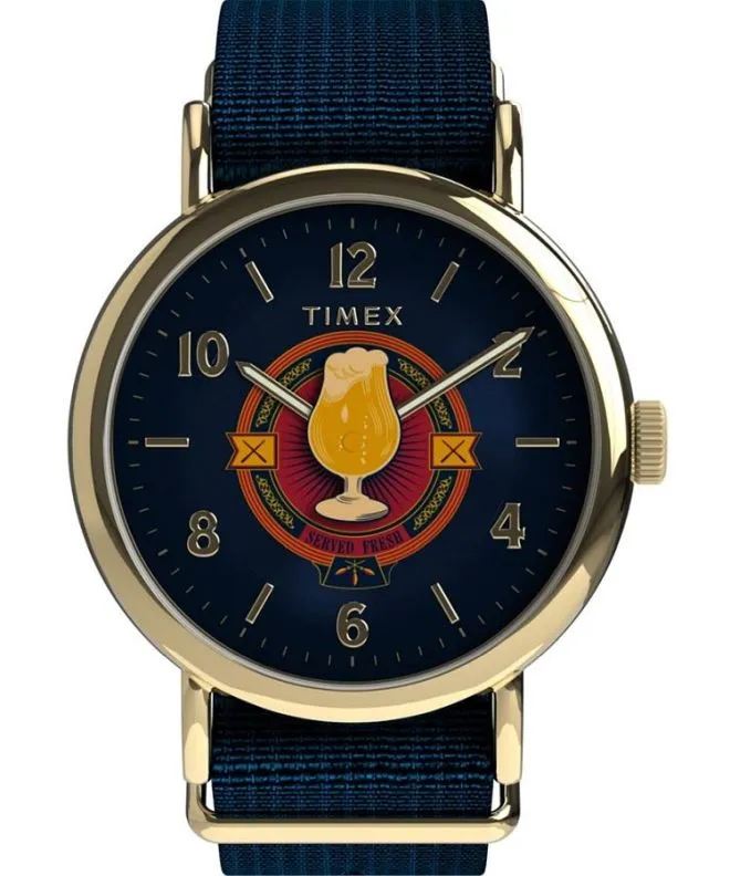 Ceas unisex Timex Harry Potter X Weekender Butterbeer 40mm Fabric Strap TW2Y76100