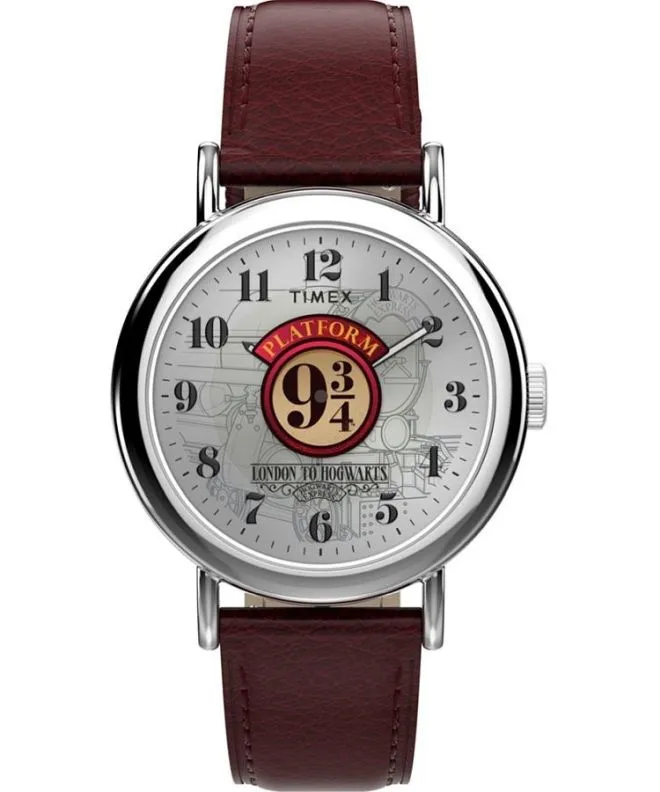 Ceas unisex Timex Harry Potter X Weekender Platform 9 3/4 37mm Leather Strap TW2Y76200