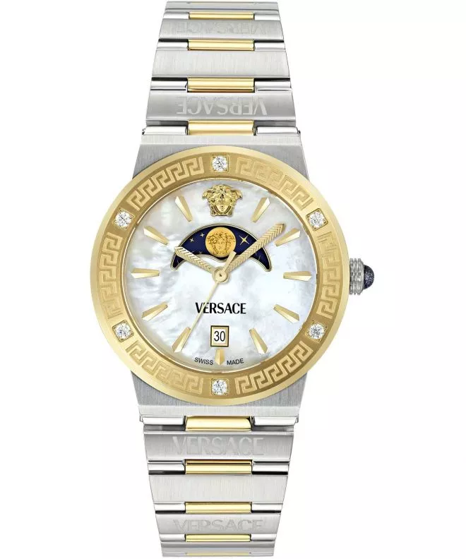 Ceas unisex Versace Greca Logo Moonphase VE7G00524