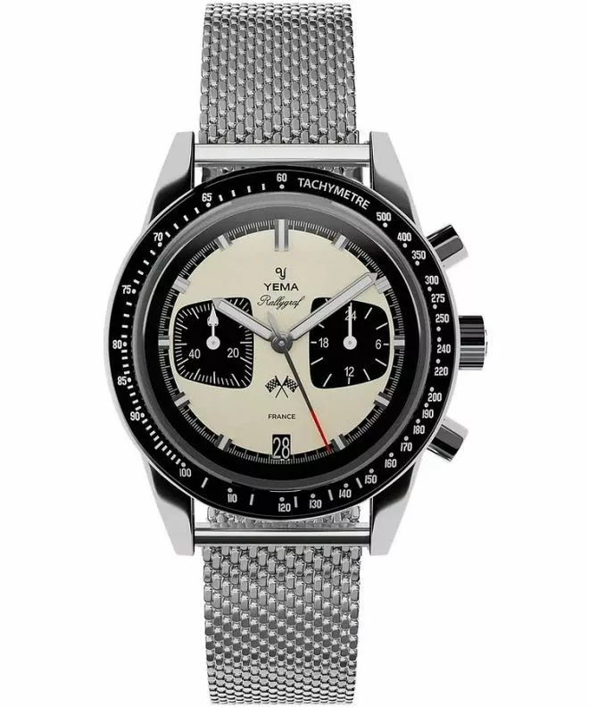 Ceas barbatesc Yema Rallygraf Panda Chronograph YMHF1580-BM