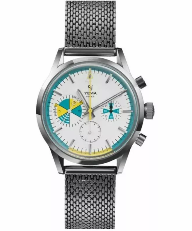 Ceas barbatesc Yema Yachtingraf Croisière Chronograph YMHF1583-BM