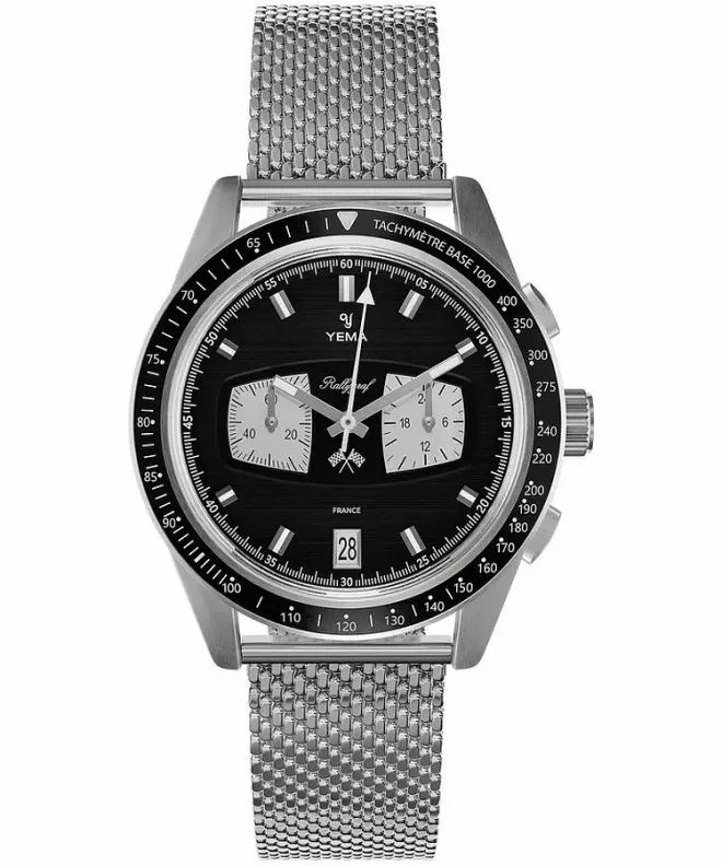 Ceas barbatesc Yema Rallygraf Reverse Panda II Chronograph YMHF1584-AM