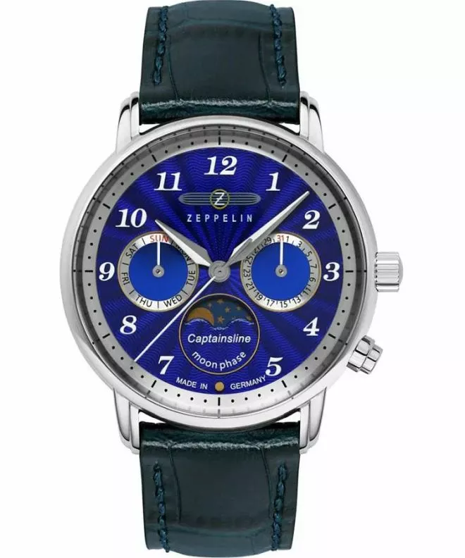 Ceas barbatesc Zeppelin LZ 14 Marine 8639-3 (86393)