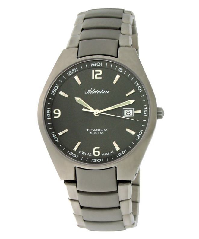 Ceas Barbatesc Adriatica Classic Titanium A1069.4154Q