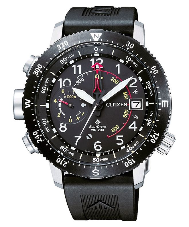 Ceas barbatesc Citizen Promaster Eco-Drive Sky Altichron Diver BN4044-15E
