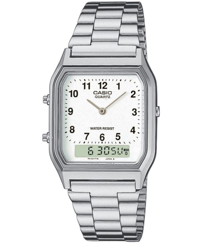 Ceas barbatesc Casio Vintage Midi alb AQ-230A-7BMQYES