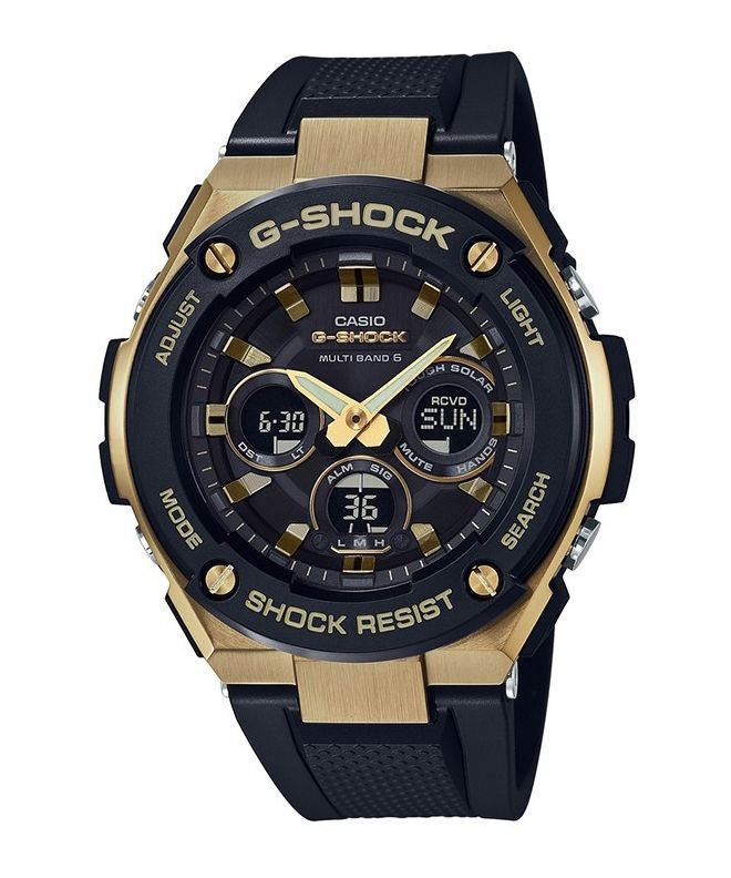 Ceas barbatesc G-SHOCK Casio G-Steel Solar Waveceptor GST-W300G-1A9ER