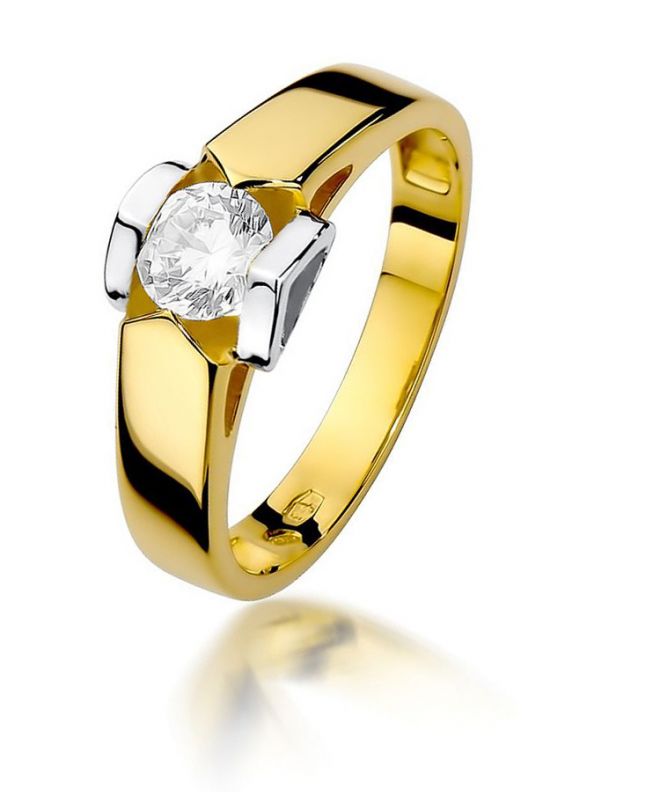 Inel Bonore - Aur 585 - Diamant 0,5 ct