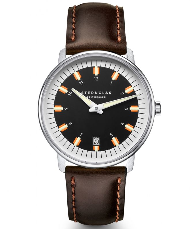 Ceas barbatesc Sternglas Egor Black Silver S01-EG03-BR03