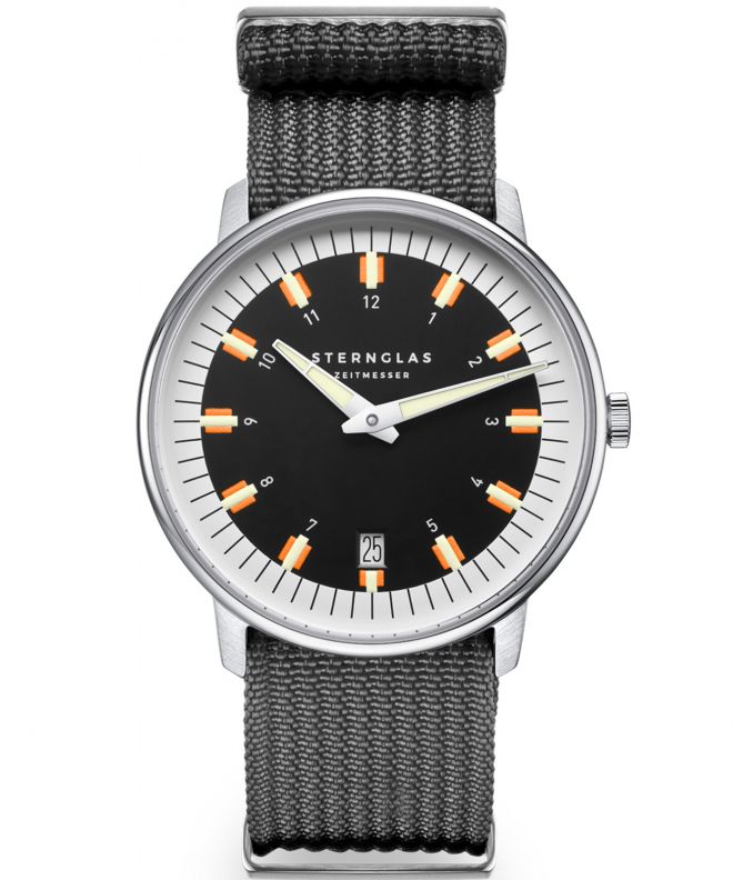 Ceas barbatesc Sternglas Egor Black Silver S01-EG03-FI04