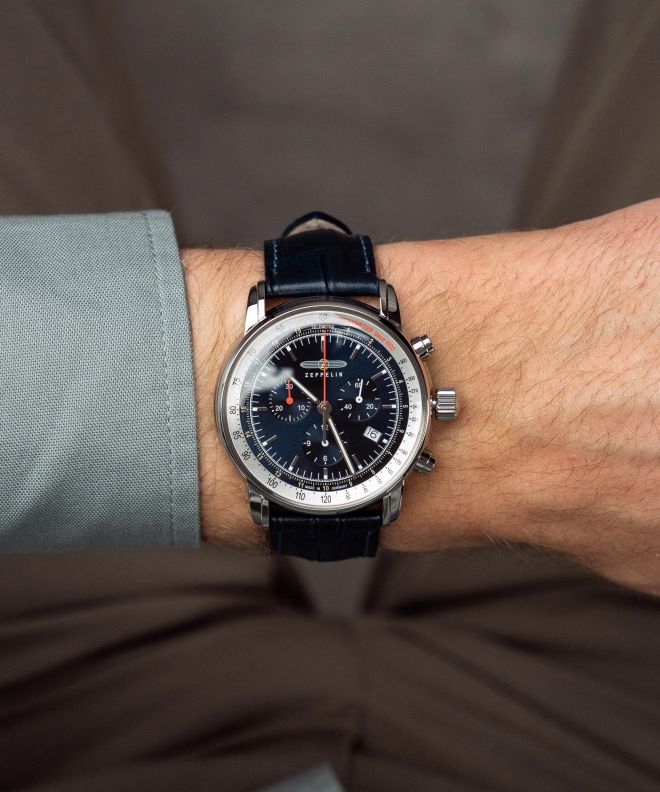 Ceas barbatesc Zeppelin LZ14 Marine Chronograph 8888-3