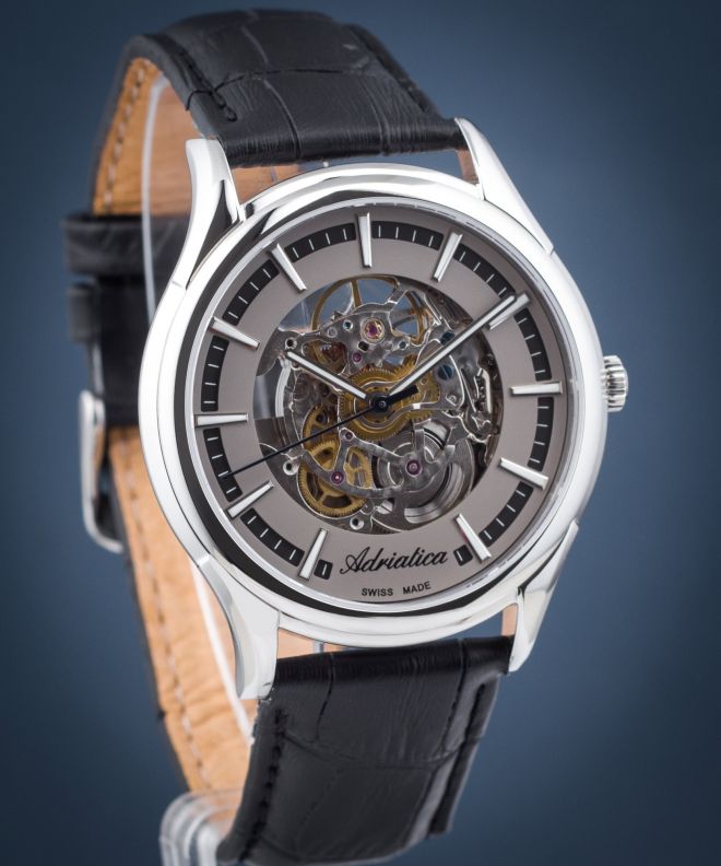 Ceas barbatesc Adriatica Automatic Skeleton SET A8328.5217SA