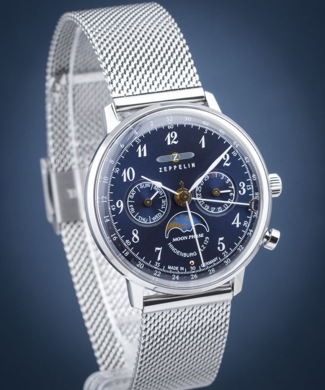 Ceas Dama Zeppelin LZ129 Hindenburg Moonphase 7037M-3