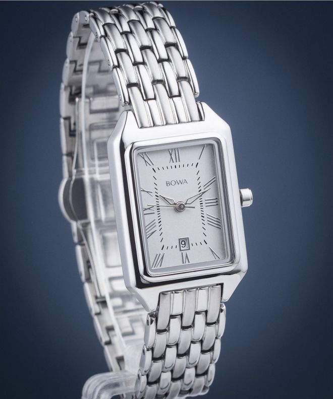 Ceas dama BOWA Barcelona White Silver Steel 23 BC235-25-145S