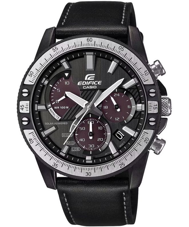 Ceas barbatesc Casio Edifice Motorsports Automotive Toolkit Inspired Solar Chronograph EQS-930TL-1AVUEF