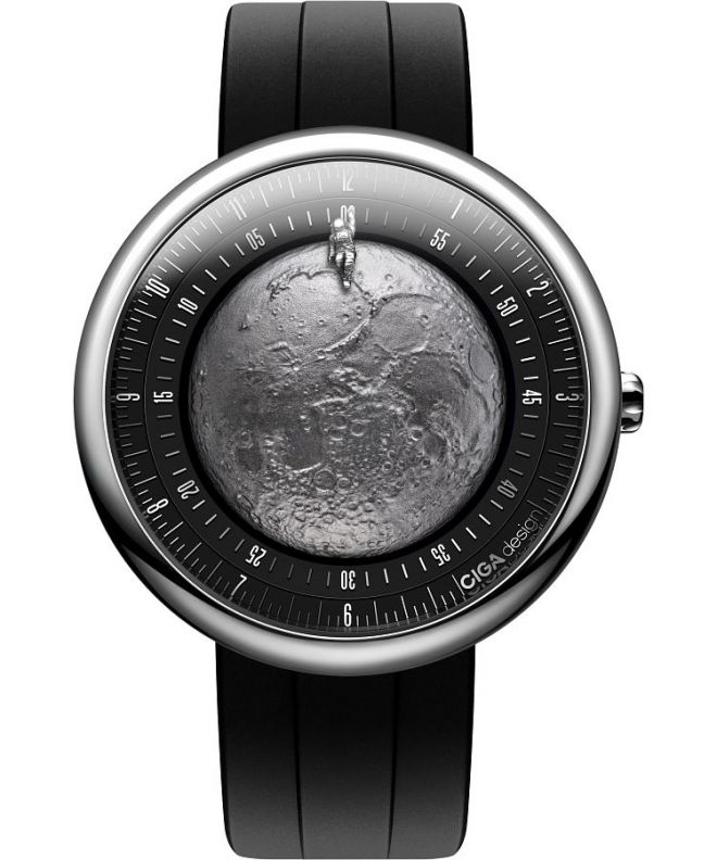Ceas barbatesc Ciga Design U Series Moon Walker Automatic Titanium GPHG 2021 U055-TIGR-6B