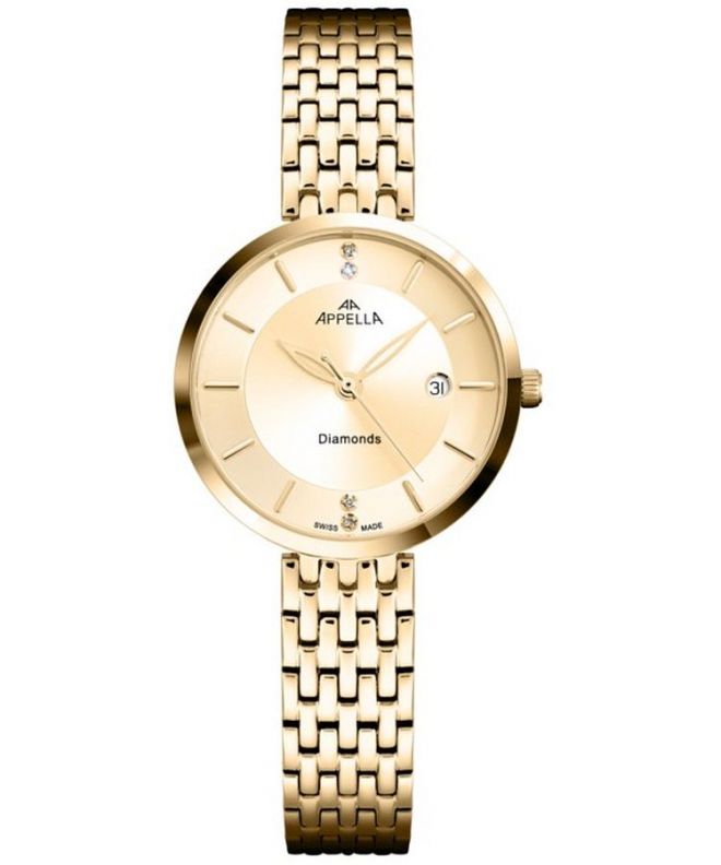 Ceas dama Appella Classic Diamonds L50013.1191DQ
