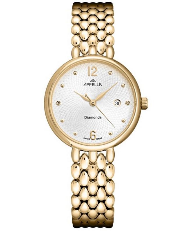 Ceas dama Appella Classic Diamonds L50014.1173DQ