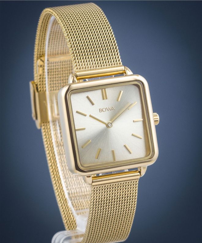 Ceas dama BOWA Vienna Full-Gold Mesh 29 VI294-44-164M