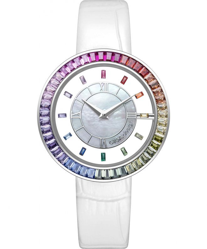 Ceas dama Ciga Design D Series SPARKLE D022-SIRB-1WH