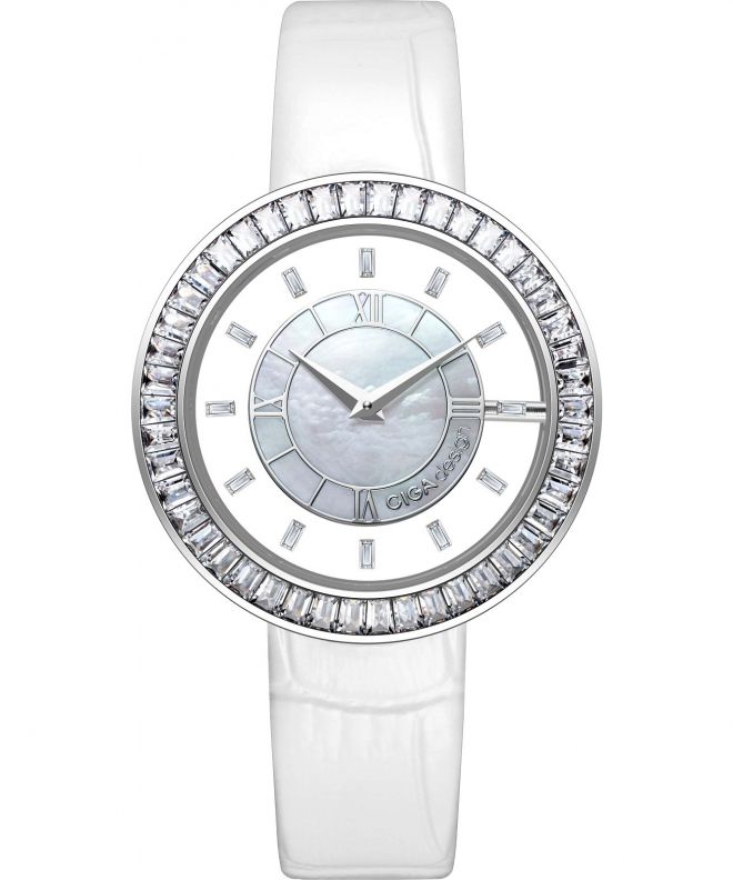 Ceas dama Ciga Design D Series SPARKLE D022-SIWH-1WH