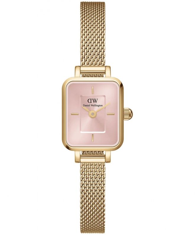 Ceas dama Daniel Wellington Quadro Mini Evergold Blush 15 DW00100655