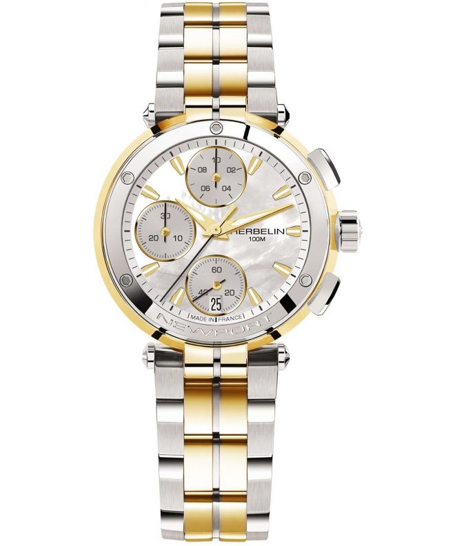 Ceas dama Herbelin Newport Chronograph 35688BT19