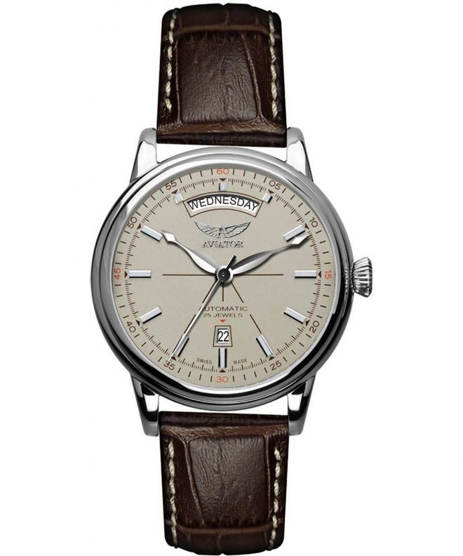 Ceas Barbatesc Aviator Douglas Day Date V.3.20.0.141.4