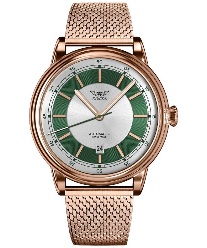 Ceas barbatesc Aviator Douglas DC-3 Automatic Limited Edition V.3.32.2.271.5