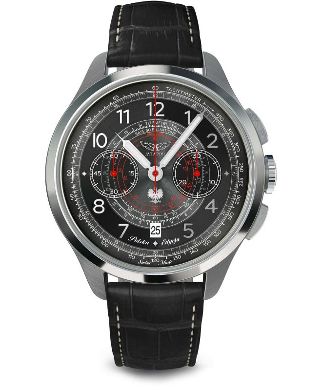 Ceas barbatesc Aviator Heritage Chronograph Trimeter Limited Edition V.4.40.0.350.4 PL