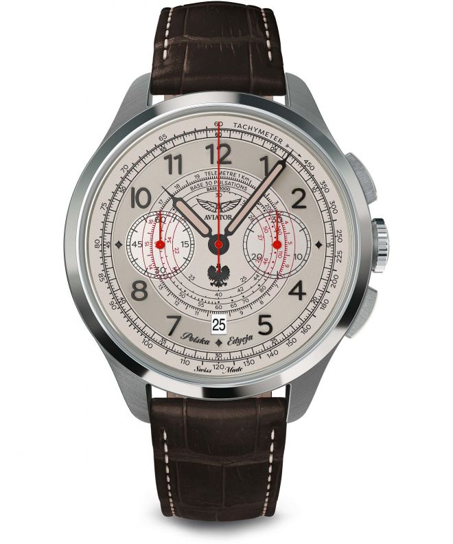 Ceas barbatesc Aviator Heritage Chronograph Trimeter Limited Edition V.4.40.0.351.4 PL